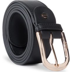 Pasek Damski LIU JO - Cintura Cm 3,5 AA0291 E0087 Nero 22222. Czarne paski damskie Liu Jo, w paski, ze skóry ekologicznej. W wyprzedaży za 129,00 zł.