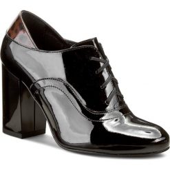 Creepersy damskie: Półbuty ANN MEX - 7626 01L+12OL Czarny