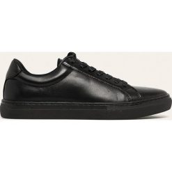 Vagabond - Buty skórzane Paul. Czarne sneakersy męskie Vagabond, z okrągłym noskiem, na sznurówki. W wyprzedaży za 329,90 zł.