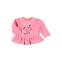 Staccato Girls Baby Bluza candy. Różowe bluzy niemowlęce marki Staccato, z elastanu, z długim rękawem, długie. Za 45,00 zł.