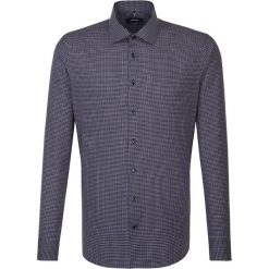 Koszule męskie na spinki: Koszula – Tailored – w kolorze granatowo-białym