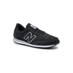 NEW BALANCE U410KWG. Czarne buty sportowe męskie New Balance, ze skóry ekologicznej, bez zapięcia. Za 299,99 zł.