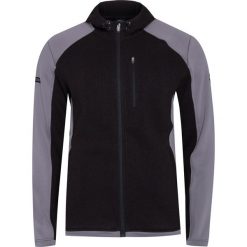 Bluza DESCENTE FOCUS. Czarne bluzy męskie Descente, bez wzorów, z dzianiny, z kapturem, bez rękawów. W wyprzedaży za 400,00 zł.