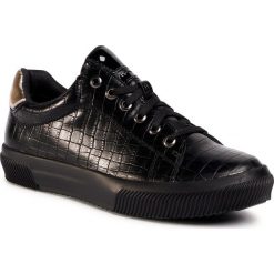 Sneakersy JENNY FAIRY - WSL572-01 Black. Czarne półbuty damskie Jenny Fairy, ze skóry ekologicznej. Za 89,99 zł.