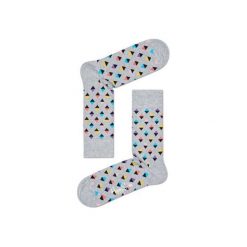 Skarpetki Happy Socks MDI01-9001. Szare skarpetki męskie Happy Socks, z bawełny. Za 27,92 zł.