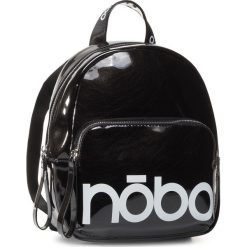 Plecak NOBO - NBAG-I0410-C020 Czarny. Czarne plecaki damskie Nobo, bez wzorów, ze skóry ekologicznej. W wyprzedaży za 199,00 zł.