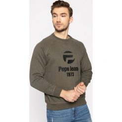 Bluza Pepe Jeans Adrian PM581713. Zielone bluzy męskie Pepe Jeans, xxl, bez wzorów, z bawełny, bez kołnierzyka, bez rękawów, bez kaptura. W wyprzedaży za 219,00 zł.