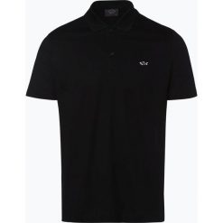 Paul & Shark - Męska koszulka polo, czarny. Czarne koszulki męskie Paul & Shark, m, z aplikacjami, z bawełny, klasyczne, bez rękawów. Za 449,95 zł.