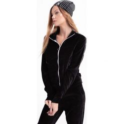 BLUZA ICE PLAY. Czarne bluzy damskie Ice Play, xs, bez wzorów, z weluru, bez rękawów, bez kaptura. Za 659,00 zł.