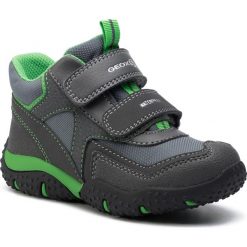 Śniegowce GEOX - J Baltic B. B J842YA 004FU C0655 M Dk Grey/Green. Szare śniegowce chłopięce Geox, bez zapięcia. Za 239,00 zł.