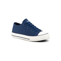 Sprandi CP40-CZ030-1 Granatowy. Niebieskie trampki chłopięce Sprandi, bez wzorów, z materiału, bez zapięcia. Za 59,99 zł.