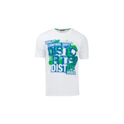T-shirt krótki rękaw męski z printem. Szare t-shirty męskie TXM, m. Za 14,99 zł.