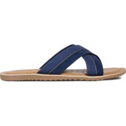 Geox Artie Kapcie Niebieski. Niebieskie kapcie męskie Geox, z materiału. Za 326,95 zł.