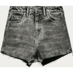 Pepe Jeans - Szorty dziecięce Roxie 140-180 cm. Szare spodenki dziewczęce Pepe Jeans, bez wzorów, z bawełny, casualowe. Za 259,90 zł.