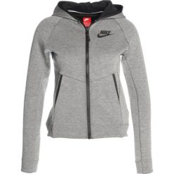 Nike Performance HOODIE Bluza rozpinana carbon heather/black/black. Szare bluzy dziewczęce rozpinane Nike Performance, z bawełny. W wyprzedaży za 258,30 zł.