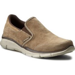 Półbuty SKECHERS - Mind Game 51502/BRN Brown. Pomarańczowe półbuty męskie Skechers, na co dzień, bez wzorów, ze skóry, klasyczne, bez zapięcia. W wyprzedaży za 229,00 zł.