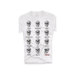 T-shirt UNDERWORLD Ring spun cotton Heater. Szare t-shirty męskie Underworld, s, z nadrukiem, z bawełny, bez kołnierzyka. Za 69,99 zł.