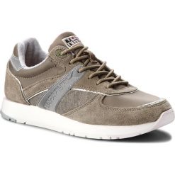 Sneakersy NAPAPIJRI - Rabina 16733606 Khaki N75. Zielone półbuty damskie marki Napapijri, z zamszu. W wyprzedaży za 199,00 zł.
