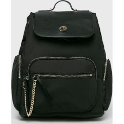 Tommy Hilfiger - Plecak. Czarne plecaki damskie TOMMY HILFIGER, bez wzorów, z poliesteru. W wyprzedaży za 399,90 zł.