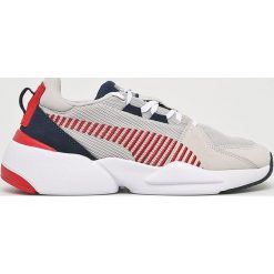 Puma - Buty Zeta Suede. Szare buty sportowe męskie marki Puma, ze skóry, na sznurówki. Za 399,90 zł.