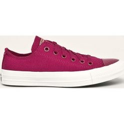 Converse - Tenisówki. Czerwone trampki i tenisówki damskie Converse, bez wzorów, z gumy, na sznurówki. W wyprzedaży za 249,90 zł.
