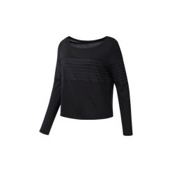 Bluzy Reebok Sport Koszulka Mesh Long Sleeve Layer. Czarne bluzki sportowe damskie marki Reebok Sport, xl, z meshu. Za 169,00 zł.