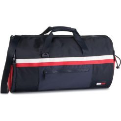 Torba TOMMY HILFIGER - Sport Mix Duffle Corp AM0AM04782 902. Niebieskie torby męskie sportowe z materiału, sportowe. W wyprzedaży za 339,00 zł.