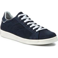 Sneakersy GEOX - U Warrens B U620LB 00022 C4002 Morski. Niebieskie sneakersy męskie Geox, na co dzień, bez wzorów, ze skóry, na sznurówki. W wyprzedaży za 249,00 zł.