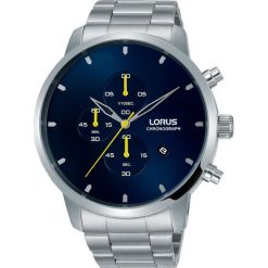 Zegarek Lorus Męski RM359EX9 Chronograf srebrny. Szare zegarki męskie Lorus, srebrne. Za 395,00 zł.
