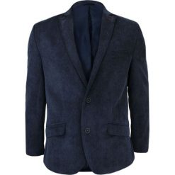 Marynarka Sztruks Granatowa, Taliowana, 2 Guziki i 2 Rozcięcia - un SARTO, Męska MARUNSTSZTRUKSblueSL. Niebieskie marynarki męskie m, ze sztruksu, eleganckie. Za 299,00 zł.