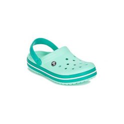 Chodaki Crocs CROCBAND CLOG. Zielone klapki męskie Crocs, bez wzorów. Za 139,30 zł.