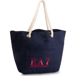 Torebka EA7 EMPORIO ARMANI - 915027 9P814 31935 Black Iris. Niebieskie torebki klasyczne damskie EA7 Emporio Armani, bez wzorów, z materiału, klasyczne, bez dodatków. W wyprzedaży za 309,00 zł.