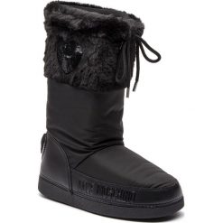 Śniegowce LOVE MOSCHINO - JA24062G06JM0000 Nero. Czarne buty zimowe damskie Love Moschino, z materiału. Za 659,00 zł.