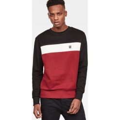 G-Star Raw - Bluza. Czerwone bluzy męskie G-Star RAW, s, bez wzorów, z elastanu, retro, z okrągłym kołnierzem, bez rękawów, bez kaptura. W wyprzedaży za 259,90 zł.
