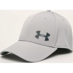 Under Armour - Czapka. Niebieskie czapki męskie Under Armour, bez wzorów, z poliesteru. W wyprzedaży za 79,90 zł.