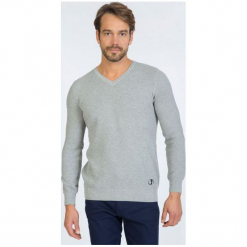 Sir Raymond Tailor Sweter Męski, L, Szary. Szare swetry klasyczne męskie Sir Raymond Tailor, l. W wyprzedaży za 159,00 zł.