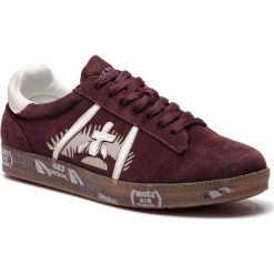Sneakersy PREMIATA - Andy 33404 Fioletowy. Fioletowe sneakersy męskie marki Premiata, na co dzień, bez wzorów, ze skóry, eleganckie, bez zapięcia. W wyprzedaży za 439,00 zł.