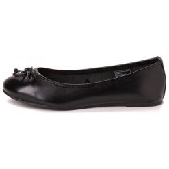 Baleriny damskie lakierowane: Tom Tailor Baleriny Damskie 37 Czarny