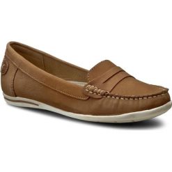 Mokasyny LASOCKI - WI20-215331 Camel. Pomarańczowe mokasyny damskie marki Lasocki, ze skóry, na płaskiej podeszwie. Za 139,99 zł.