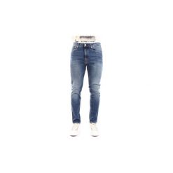Jeansy slim fit Calvin Klein Jeans J30J308318. Niebieskie jeansy męskie marki Calvin Klein Jeans, z jeansu. Za 328,31 zł.