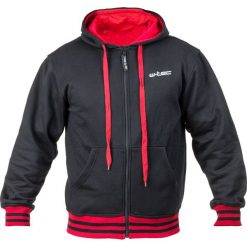 Bluzy męskie: W-TEC Bluza męska Gaciter NF-3154 czarno-czerwona r. S (15115-3-S)
