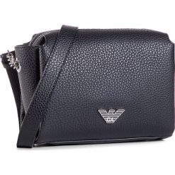 Torebka EMPORIO ARMANI - Y3H230 YFN6E 81386 Black/Black. Czarne listonoszki damskie Emporio Armani, na co dzień, bez wzorów, ze skóry ekologicznej, bez dodatków. Za 589,00 zł.
