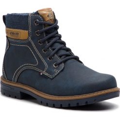 Trapery ACTION BOY - CB-171015-06 Cobalt Blue. Niebieskie śniegowce chłopięce Action Boy, bez zapięcia. Za 99,99 zł.