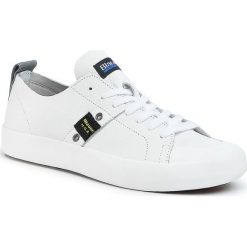 Sneakersy BLAUER - S0VEGAS01/LEA White. Białe sneakersy męskie Blauer, na co dzień, bez wzorów, ze skóry, eleganckie, bez zapięcia. W wyprzedaży za 349,00 zł.