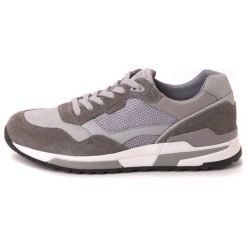 Geox Tenisówki Męskie Goomter 43 Szary. Szare trampki męskie marki Geox. W wyprzedaży za 319,00 zł.