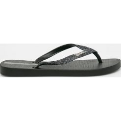 Ipanema - Japonki. Brązowe klapki damskie Ipanema, bez wzorów, z gumy, bez obcasa, na obcasie. Za 89,90 zł.