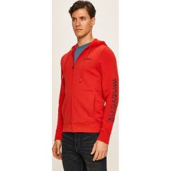Napapijri - Bluza. Czerwone bluzy męskie Napapijri, xl, z nadrukiem, z elastanu, z kapturem, bez rękawów, z kapturem. Za 559,90 zł.