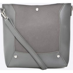 Answear - Torebka Wild Nature. Szare torby damskie na zakupy ANSWEAR, w paski, ze skóry ekologicznej, na ramię, bez dodatków. W wyprzedaży za 59,90 zł.