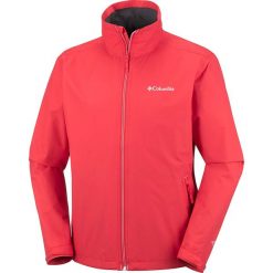 Kurtka funkcyjna "Bradley Peak" w kolorze czerwonym. Czerwone kurtki męskie Columbia, m, bez wzorów, z materiału, bez kaptura. W wyprzedaży za 219,95 zł.