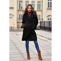 Czarny Płaszcz Gorbals. Czarne płaszcze damskie Renee, na jesień, długie. Za 189,99 zł.